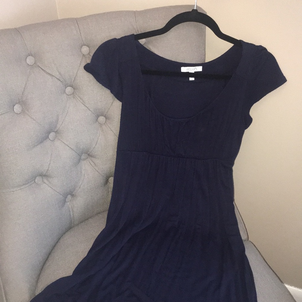 Navy blue dress
